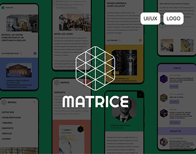 Matrice, branding & website