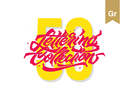50 / Lettering Collection