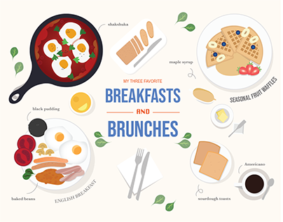 Breakfast & Brunches Illustration