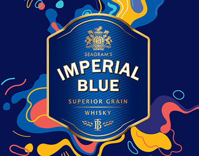 IMPERIAL BLUE HOLI Festive Pack Retail POSM Design