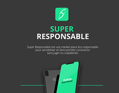 UI/UX - Super Responsable app