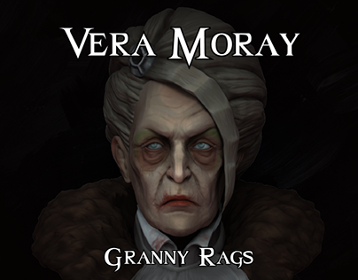 Vera Moray - bust sculpt 🐀