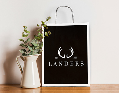Landers Moda - identidad corporativa