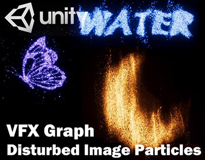 Unity VFX Graph：Disturbed Image Particles