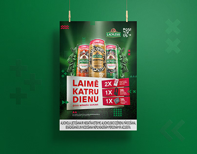 Poster for beer campaign