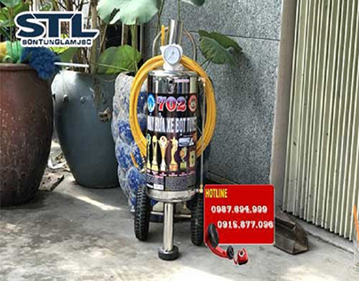 Ban may rua xe bot tuyet 702 35l chinh hang