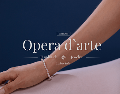 Фирменный стиль бренда бижутерии Opera d`arte