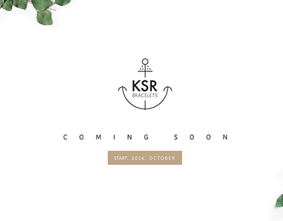 KSR Bracelets Logo design