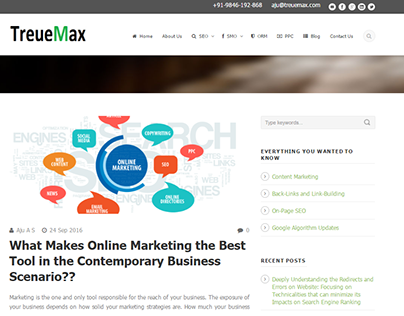 What Makes Online Marketing the Best Tool
