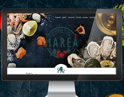 Website for fish restaurant