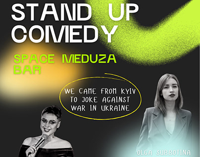 Placard for event:stand up