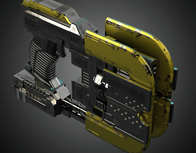 Plasma Cutter from Dead Space Remake 2023 - 3d model