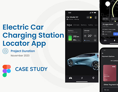 Electric Car Charging Station Locator App
