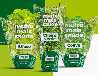 Embalagens Verduras - Supermercados Irmãos Gonçalves