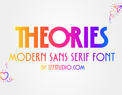 Free Font - Theories