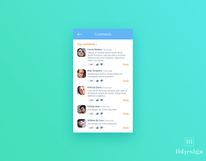 Day 297: Comments UI Design