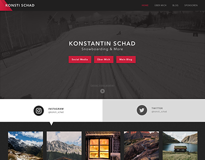 Personal Website - Konstantin Schad