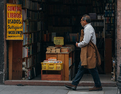 Old bookstores in Mexico City