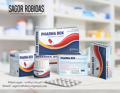 Pharma Medicine Box Design