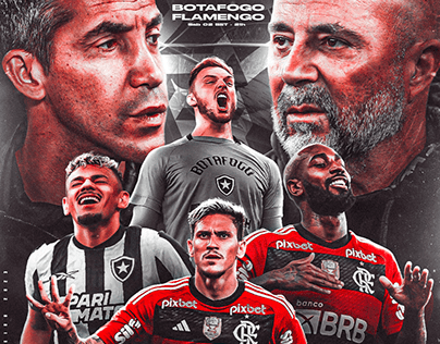 Botafogo Vs Flamengo - MatchDay | Flyer Esportivo