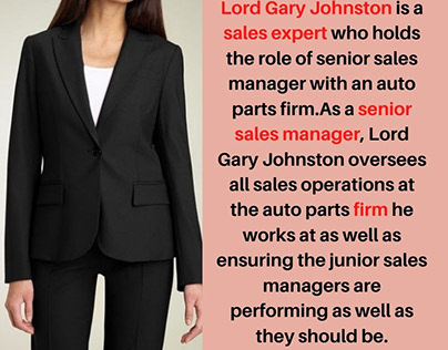 Lord Gary Johnston | Sales Expert