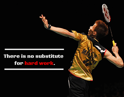 Lee Chong Wei Projects | Photos, videos, logos, illustrations and branding  on Behance