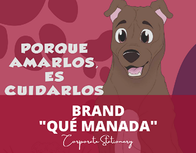 Qué Manada - Corporate Stationery