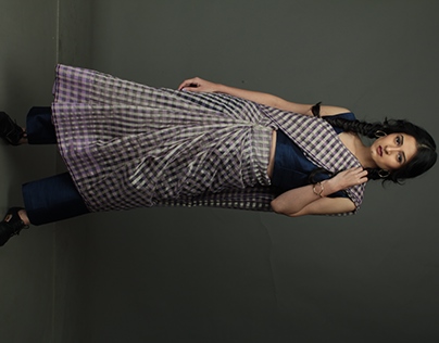 Saree shoot inspired by Anavila Misra