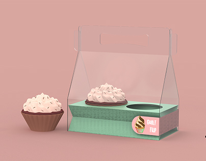 Guilt Trip - Packaging for Cupcakes
