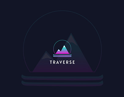 Ski mountain logo | Traverse