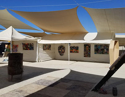 MetaPainting at BRC 2019 Gallery of Applied Metaphysics