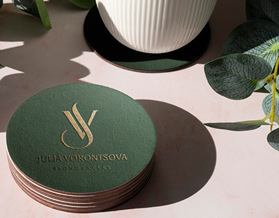 JV monogram & brand identity for hair salon
