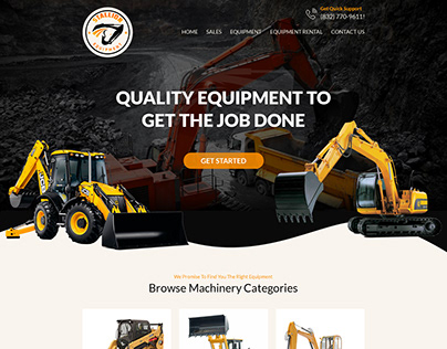 Construction Equipment Rental ( Excavator, loader etc )