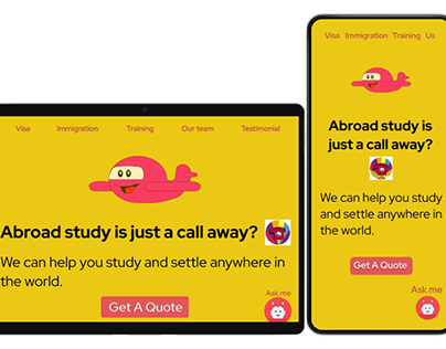 Abroad study Flyer