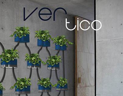 VERTICO - modular planter with self watering system