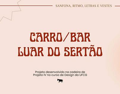 Design - Carro/Bar Luar do Sertão