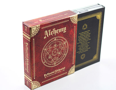 Fullmetal Alchemist Blu-ray packaging