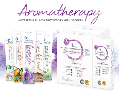 Aromatherapy Mattress & Pillow Protectors with Sachets