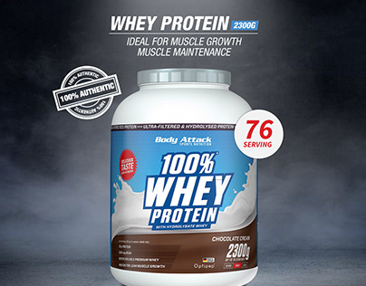 100% Whey Protein 2.3 KG