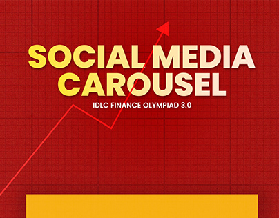 Project thumbnail - Social media Carousel - IDLC Finance Olympiad 3.0