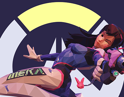 Overwatch Low Poly