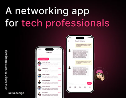 Tech Misfits — а networking app