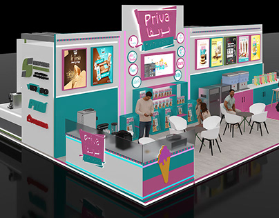 Project thumbnail - Priva booth in cafex