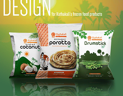 Product package designing for "Kathakali"