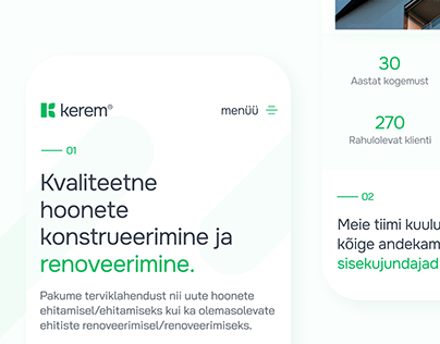 Kerem │ Website & Branding