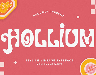 Hollium Stylish Vintage Typeface