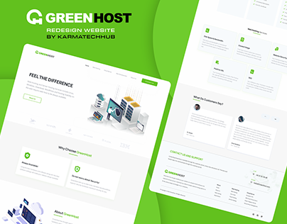 Greenhost Redesign Website