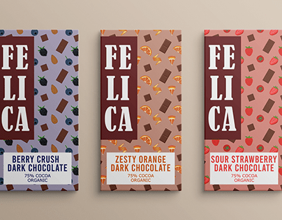 Felica- Chocolate packaging design