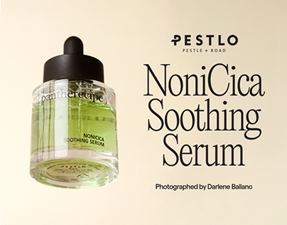 NoniCica Soothing Serum Product Photography
