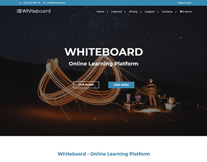 Whiteboard - Web Design | 2018